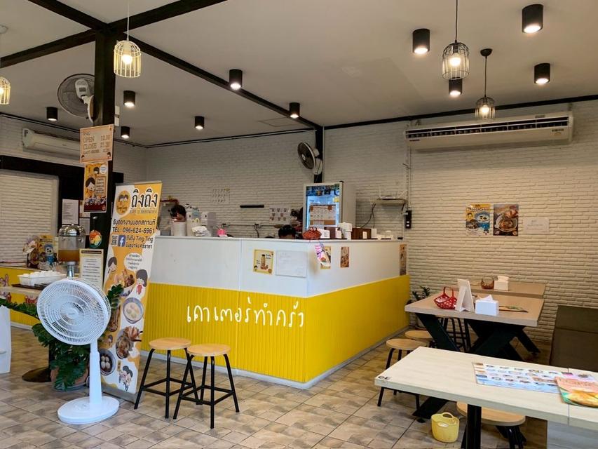 ขายหรือให้เช่ากิจการร้านอาหาร ร้านถิงถิงบิงซูน้ำขิง ศรีราชา ทำเลดี เดินทางสะดวก