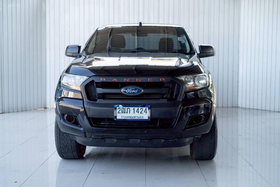 FORD RANGER 2.2 XL+ ปี 2019 สีดำ เกียร์ธรรมดา ดีเซล โฉม HI-RIDER OPEN CAB รูปที่ 2