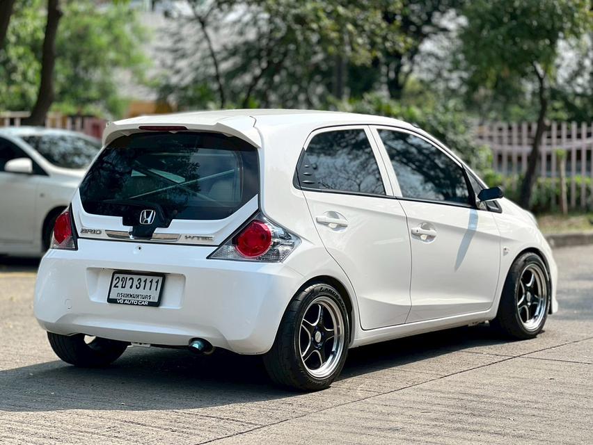 Honda Brio 1.2V ATเครื่องยนต์: เบนซิน เกียร์ออโต้  ปี2013 สีขาว ไมล์ 95,xxx km. โทร 092-263-9576 เอ๋ รูปที่ 2