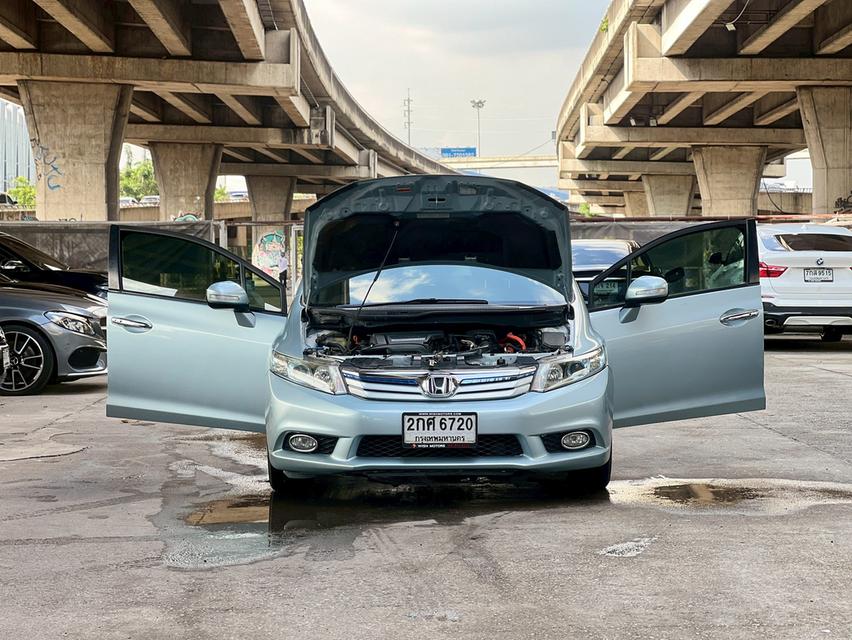 ขายรถ Honda Civic 1.5 Hybrid ปี 2013 สีเทา เกียร์ออโต้ 14