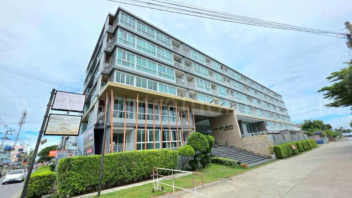 คอนโด เดอะ ลอฟท์ บีช บางแสน ห้องมุม วิวทะเล พร้อมอยู่ 4