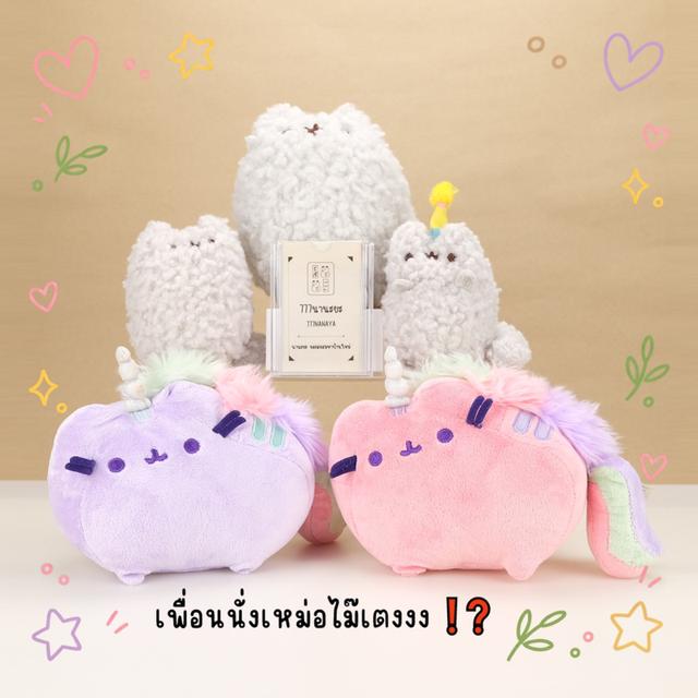 ตุ๊กตา แมวพุชชีน 🐱 GUND ~ Pusheen the Cat ~ Plush & Keychain ~ รวมงานสะสมค่ายดัง 🐾