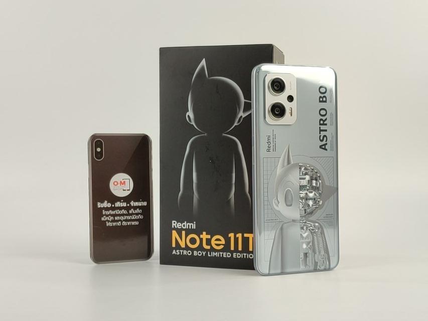 ขาย/แลก Redmi Note 11T Astro Boy Limited Edition (อะตอม เจ้าหนูพลังปรมาณู) 8/256 สวยมาก ครบกล่อง เพียง 14,900 บาท  2
