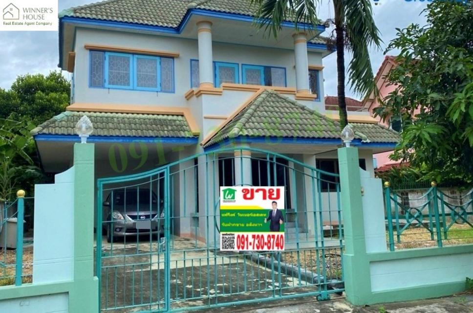 รูป ขายบ้านเดี่ยว 72ตรว. สภาพดีไม่เคยเข้าอยู่ หมู่บ้านกฤษดานคร18 (Krisdanakorn Village 18) ติดถนนบรมราชชนนี ถนนพุทธมณฑลสาย2แ