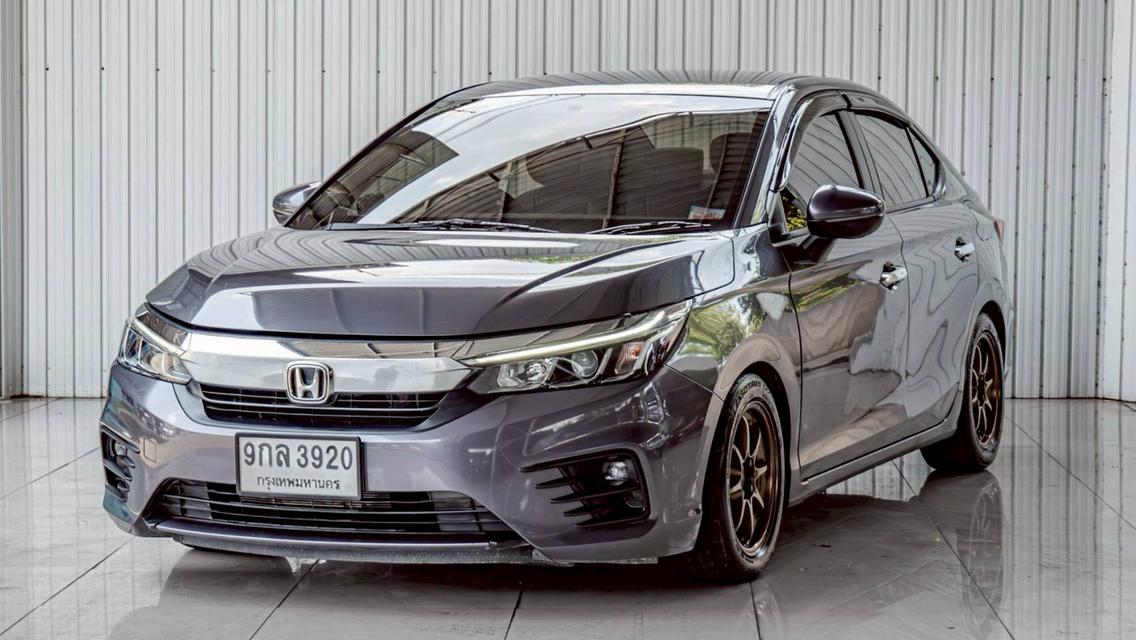 HONDA CITY 1.0 SV ปี 2020 สีเทาโฉม ปี19-ปัจจุบัน 4D