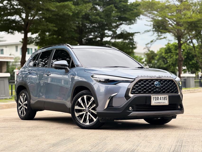 รหัสรถ AVA4185 💚 TOYOTA COROLLA CROSS 1.8 HYBRID PREMIUM SAFETY รุ่น Top มี Sunroof ปี 2020