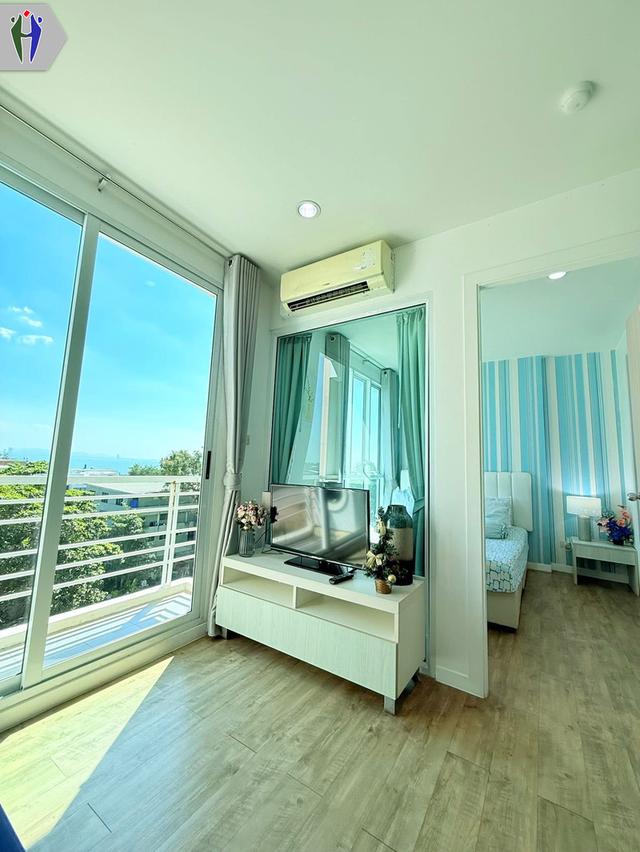 คอนโดให้เช่า นาจอมเทียน  1ห้องนอน •	ขนาด 29 ตารางเมตร 1 ห้องนอน 1 ห้องน้ำ •	เครื่องปรับอากาศ, ตู้เย็น •	ระเบียงวิวทะเล พร้อมเฟอร์นิเจอร์ •	ครัวยุโรปพร 8