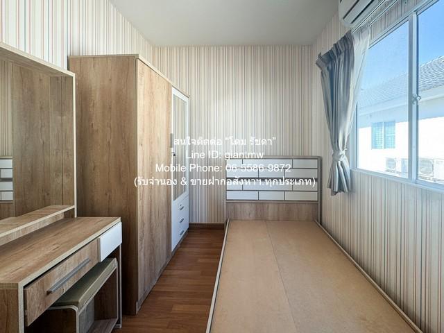 Townhouse ทาวน์โฮม 2 ชั้น (รีโนเวท และต่อเติมแล้ว) ในหมู่บ้าน ถนนสามวา รามอินทรา-มีนบุรี 17.8 ตร.ว. 3 น 2 น้ำ 1 จอดรถ รา