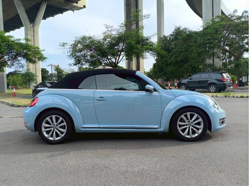 รถเข้าใหม่! VOLKSWAGEN BEETLE 1.4 TSI CABRIOLET ปี 2013 (แท้) สีฟ้า Denim Blue 8