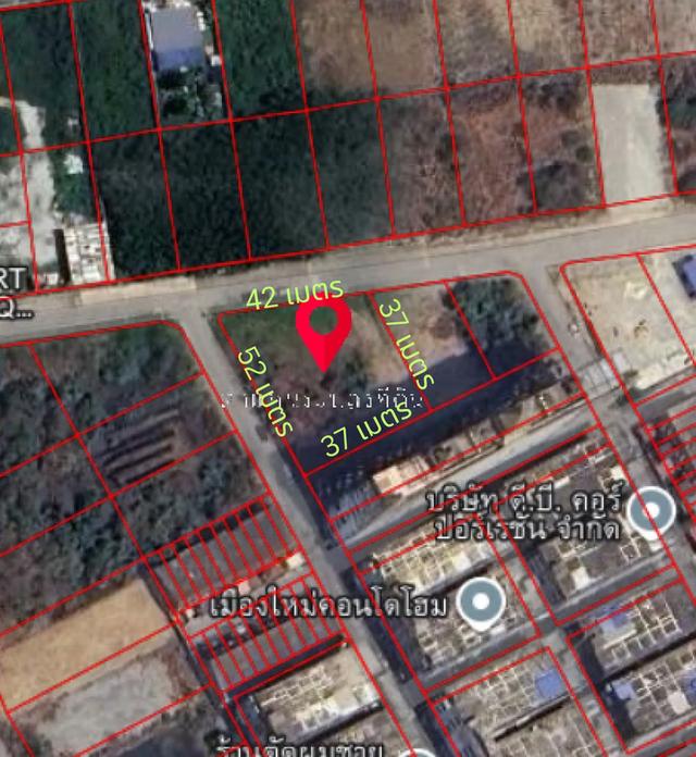 ขายที่ดิน ใกล้โรงพยาบาลศูนย์มะเร็ง ชลบุรี ติดถนน 2 ฝั่ง 2