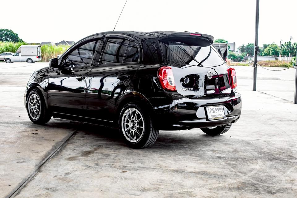 Nissan March 1.2 E เกียร์ MT ปี 2018 สีดำ ไมล์ 15,000 9