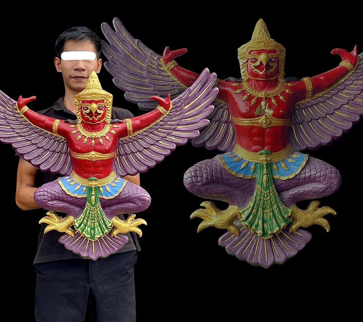 พญาครุฑแขวนผนัง ครุฑองค์ใหญ่ ขนาด70ซม สุบรรณ