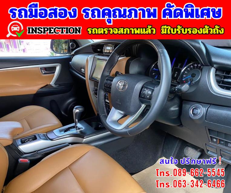 🔴 ปี2018 Toyota Fortuner 2.8 V 4WD. 🔴 เกียร์ออโต้ 4x4 🔴 เครื่องดี ดีเซล 10