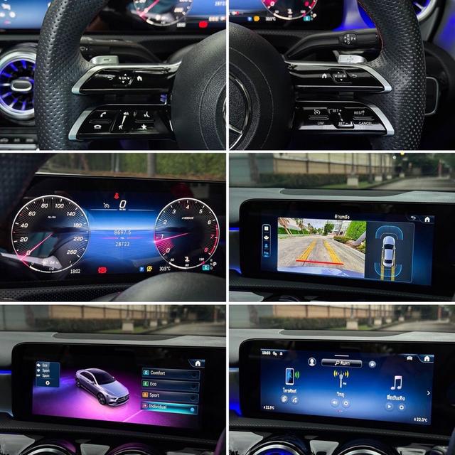 รหัสรถ AVA4541 🌈 Benz A200 AMG Dynamic (Facelift) โฉมใหม่ ปี 2024 มี Sunroof รูปที่ 17