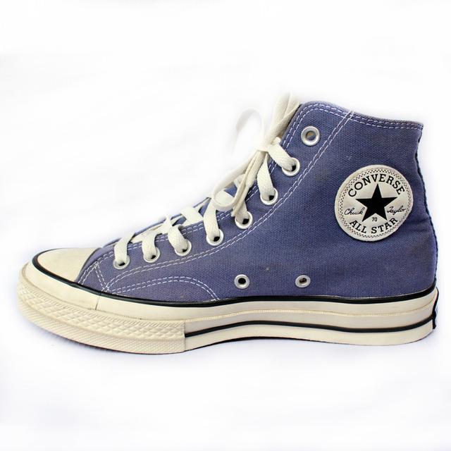 CONVERSE ผ้าใบหุ้มข้อมือสอง สีกรม สภาพเหมือนใหม่ จัดส่งฟรี!!! เก็บปลายทาง