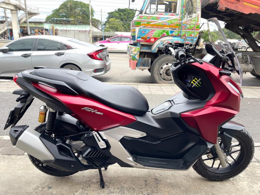 Honda ADV160 ปี2022 สีเเดง 4