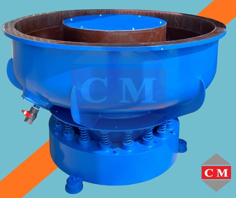   เครื่องขัดผิวโลหะแบบเขย่า (ไม่มีสะพานแยกชิ้นงาน) หินขัด น้ำยาขัดเงา    2