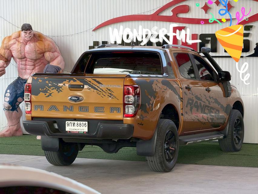 FORD RANGER 2.0 WildTrak Hi-Rider DoubleCab ปี2020 รถบ้านแท้ ชุดแต่งจัดเต็ม พร้อมใช้งาน รูปย่อยที่ 3