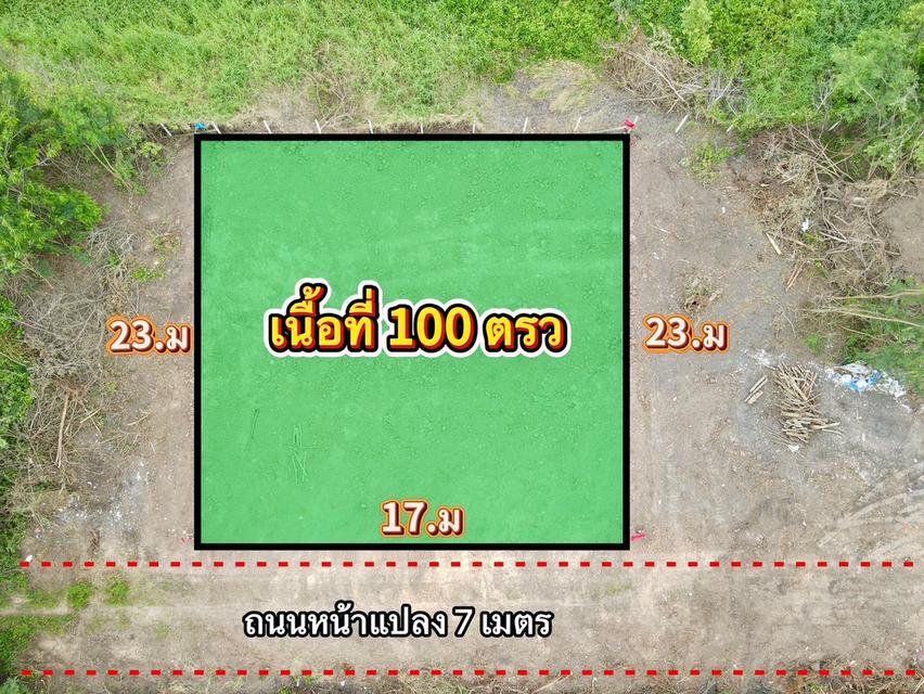 ที่ดินคลอง 8 ปทุมธานี 100 ตรว. 1