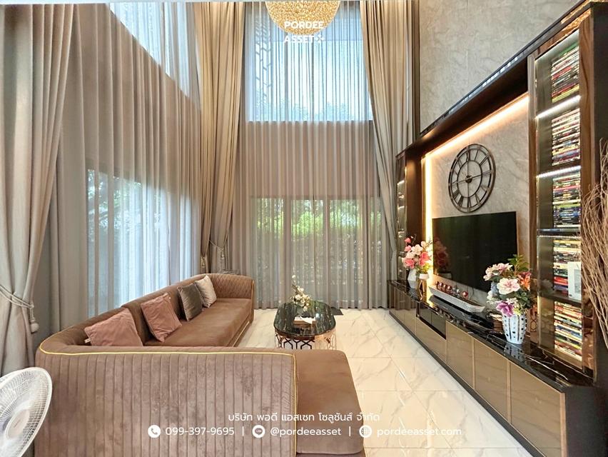 ขาย!! ชีวารมย์ นครอินทร์ (หลังริม ขนาด 84 ตร.ว.) หน้าบ้านไม่ชนหลังอื่น ถนนนครอินทร์ พระราม5 ราชพฤกษ์ บางกรวย เมือง นนทบุรี : Chewarom Nakhon In 6