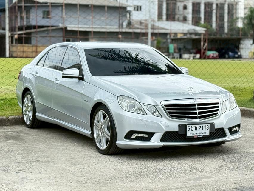 Benz E250 CDI AMG (w212) ปี 2011 รถมือเดียว เครื่องดีเซล Turbo ประหยัด ดูแลง่าย รูปที่ 2