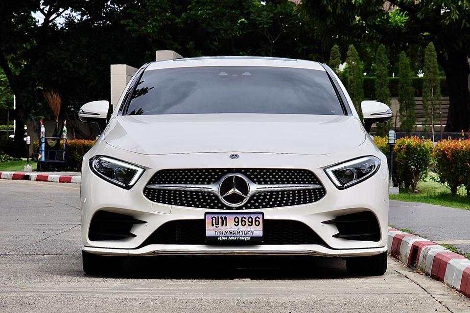 Mercedes-Benz CLS300d AMG W257 ปี 2020 สีขาว รถเจ้าของเดียว ประวัติครบทุกระยะ ราคาดี ช้าอด!!