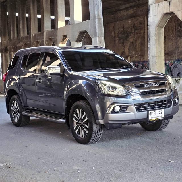 ISUZU MUX 1.9 (DVD) 2WD ปี 2018 โฉม ปี 13-20 ดีเซล สีเทา เกียร์ AUTO ไมล์เพียง 180,217 Km. 1