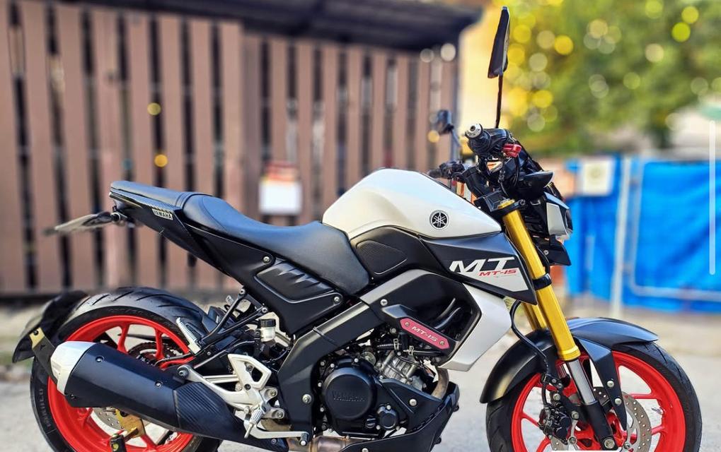 Yamaha MT15 ปี 2019 สีเทาดำ