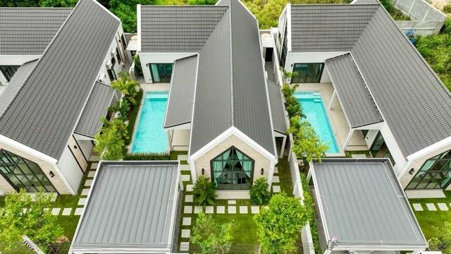 vาย บ้านพูลวิลล่า 10,990,000 โป่ง มาบประชัน บนทำเลติดถนนหลัก 3240 2