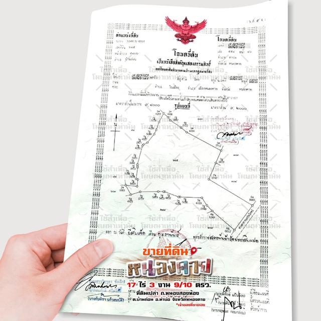 👍เจ้าของขายเอง ที่ดินหนองคาย ✅️🧧ขาย 6 ล้านบาท (ลดได้นิดหน่อย ลดผู้ซื้อโอนเอง ซื้อเต็มฟรีโอน) 🏠ที่ดินเปล่า 17 ไร่ 3 งาน 9/10 ตรว. ถนนหนองสองห้อง ต.บ 1