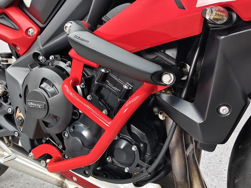 Street Triple675 R รถบ้านไมล์10,xxxโลแท้ รูปที่ 8