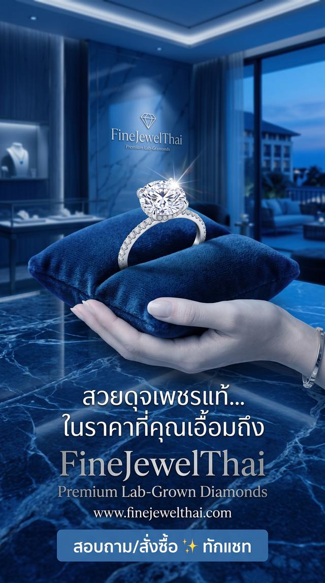 FineJewelThai | แหวนเพชร เพชรแล็ป Lab Grown Diamond