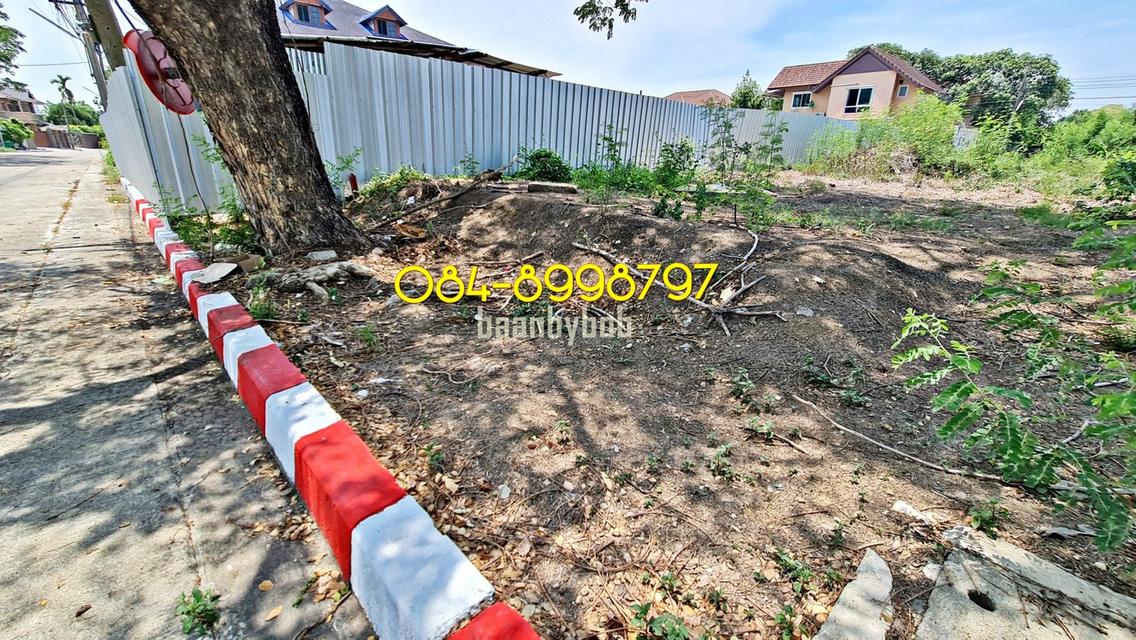 #ขายด่วนยกแปลง ที่ดินถมแล้ว แปลงมุมติดถนนเมน พุทธมณฑลสาย 2อยู่ในหมู่บ้านรวมเก้า บางแค ทำเลดี ต้นโครงการ ใกล้สโมสร พร้อมล้อมรั้วแล้ว 2 ด้าน! 17