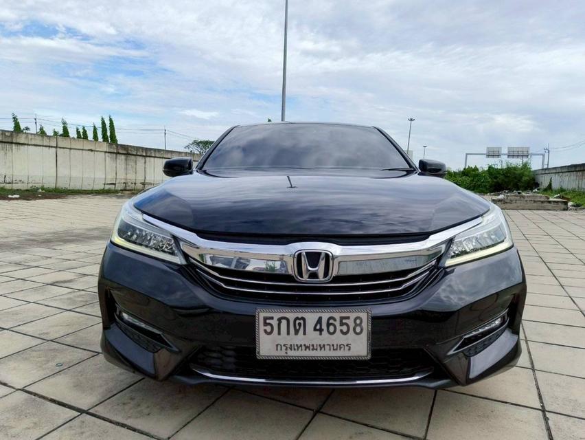 Honda Accord G9 2.0 EL เกียร์ Auto สีดำ ปี 2016 แท้