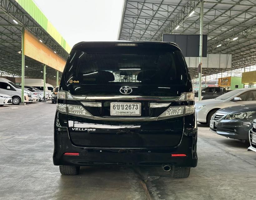 รหัส CH2673 Vellfire 2.4 V ปี 2014 สีดำ เครื่องเบนซิน  4