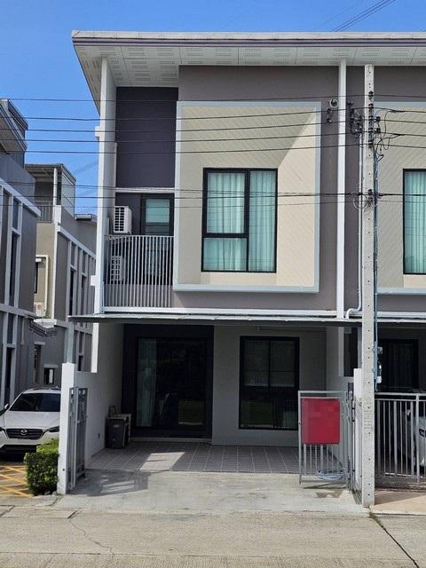PP516 ขายทาวน์เฮ้าส์ 2 ชั้น โครงการ ไทม์โฮม 62  timehome 62 ถนนเฉลิมพระเกียรติ ร.9 ซอย 62 บ้านใหม่ ไม่เคยเข้าอยู่อาศัย 1