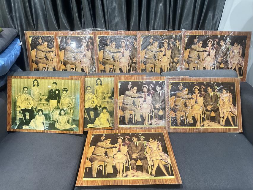 รูปภาพ รัชกาลที่ 9 งานกรอบ