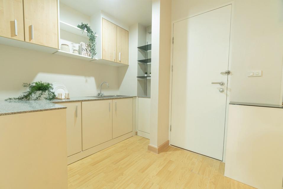 Condo The Iris Rama 9-Srinakarin 41 ตารางเมตร 1นอน ชั้น1 ตึกF มีสวนส่วนตัว ตกแต่งครบตามรูป 7