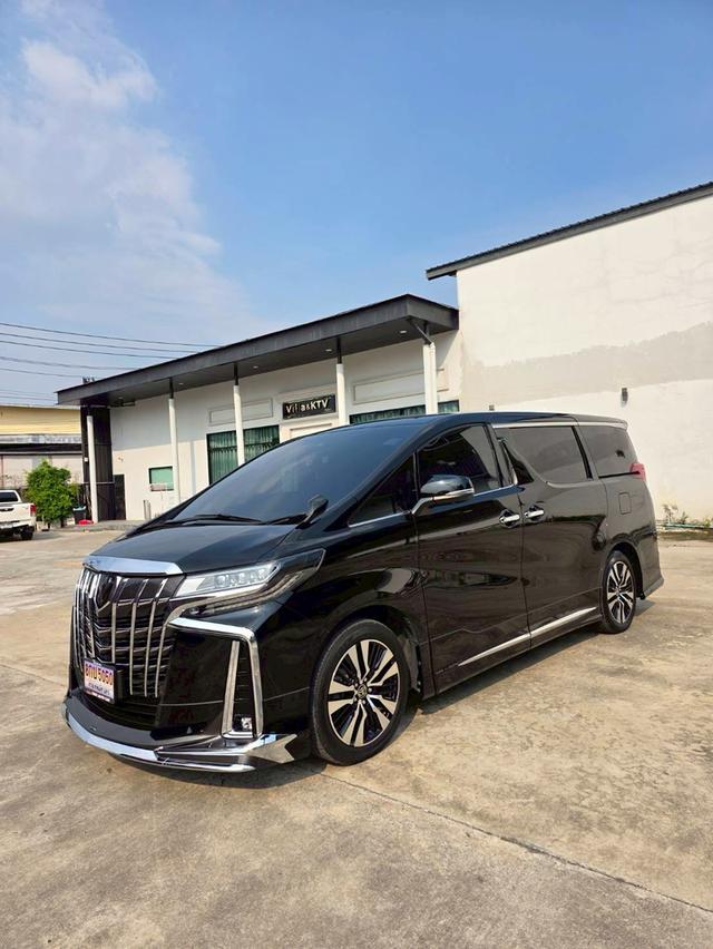 Toyota ALPHARD 2.5SC PACKAGE สีดำ ปี 2023 ไมล์ 50,000 กม.