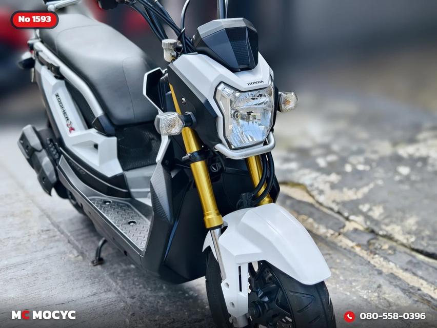 Honda Zoomer x 2016 ไมล์ดิจิตอล รถบ้านแท้มือเดียว เครื่องท่อเดิม มีเล่มเขียวชุดโอนครบ No.1593 รูปที่ 9