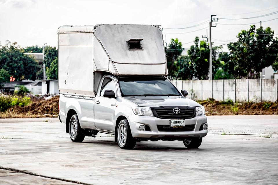 TOYOTA HILUX VIGO 2.7 J STANDARD CAB ปี 2015 สีเทา มือเดียว 3