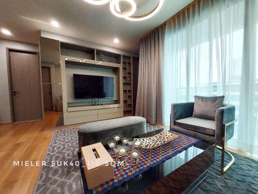 ให้เช่า คอนโด 2 ห้องนอนหรู สภาพใหม่เอี่ยม Mieler Sukhumvit40 Luxury Condominium 110 ตรม. ตกแต่งสไตล์ไทยโมเดิรน์ 5
