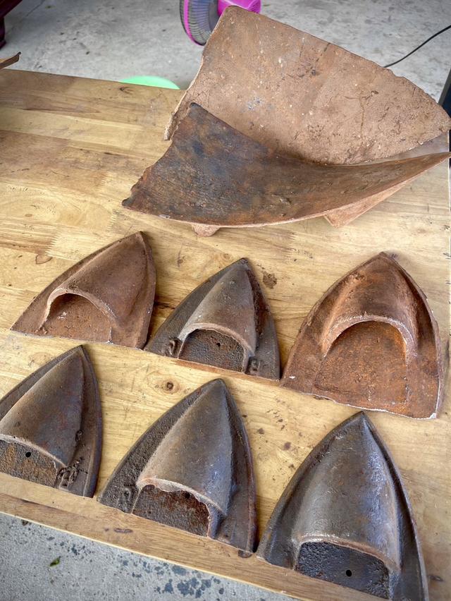 ผานไถนา ผานเหล็กคันไถนา ผานคันไถ ผานโบราณ ผาลไถนา