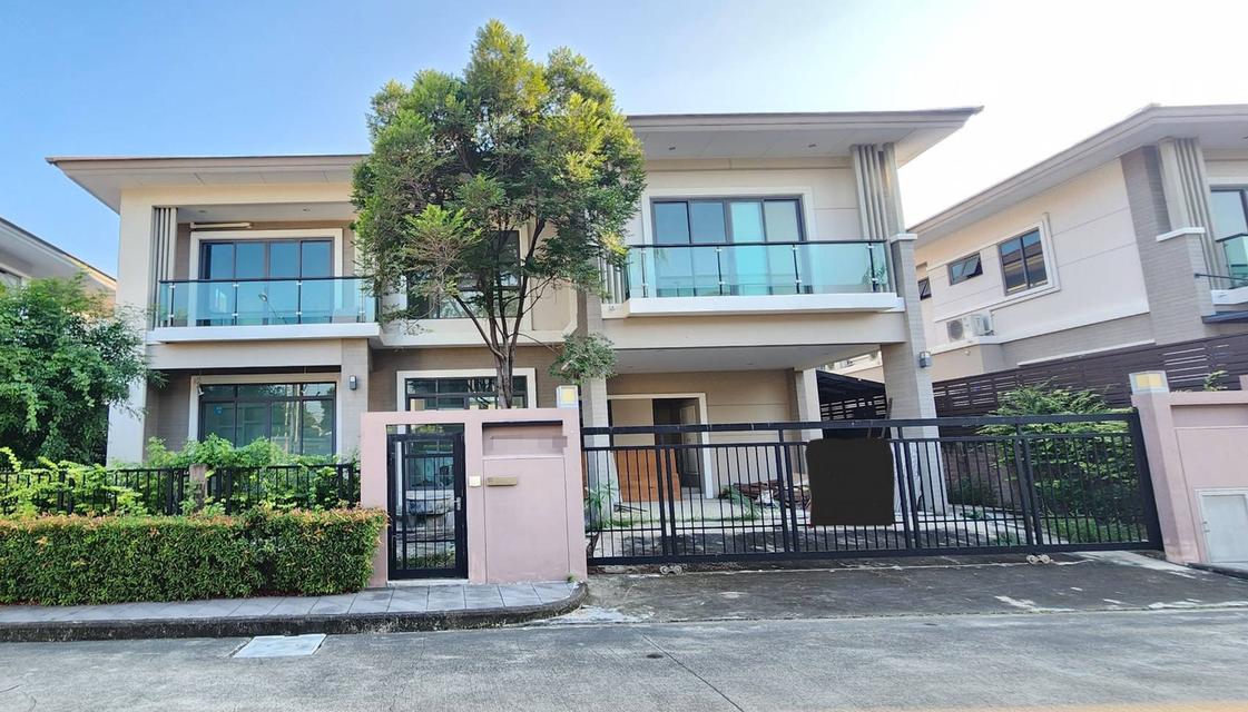 ขายบ้านเดี่ยวสวย The Plam Pattankarn พัฒนาการ 38 ใกล้สถานีรถไฟฟ้าแอร์พอร์ตลิงค์ หัวหมาก 1