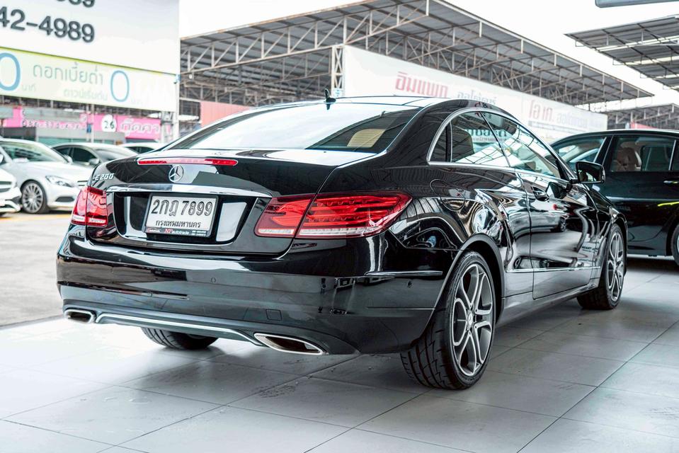รหัสรถ NP7899 BENZ E200 COUPE ปีรถ : 2014 8