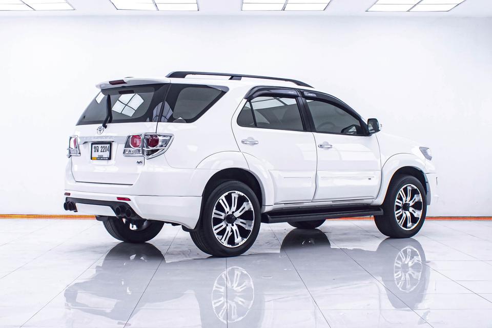 รหัสรถ 1D712 FORTUNER 2.7 V CNG 2011 3