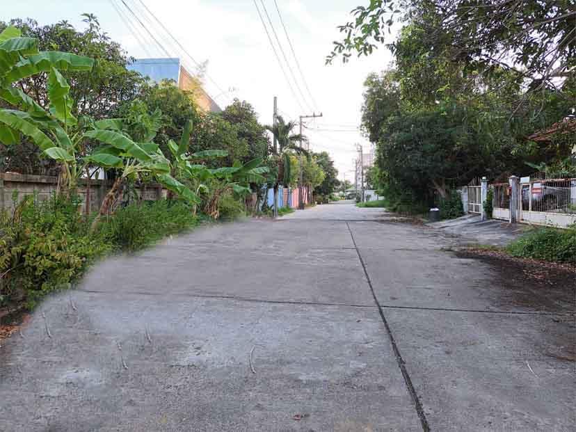 ขายที่ดินถมแล้ว 150 ตรว. ต่ำประเมิน ! ใกล้รถไฟฟ้า MRT สายสีม่วงใต้-ม.รัชดาวัลย์ ประชาอุทิศ 76 แยก4/1 4