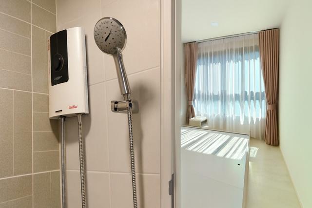 ห้องใหม่พร้อมอยู่ ดีคอนโด คาล์ม รามคำแหง 40 โปรจองด่วน 1 นอน 1 น้ำ MRT ลำสาลี 1.6 กม.พื้นที่ใช้สอย 30 ตร.ม.บรรยากาศสงบ เ 3