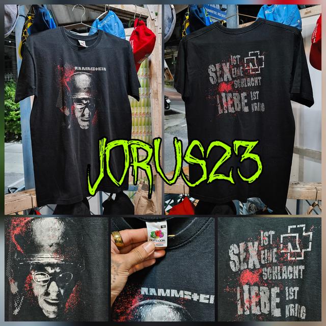 Rammstein Vintage ~2010 T-Shirt Size M รูปที่ 6