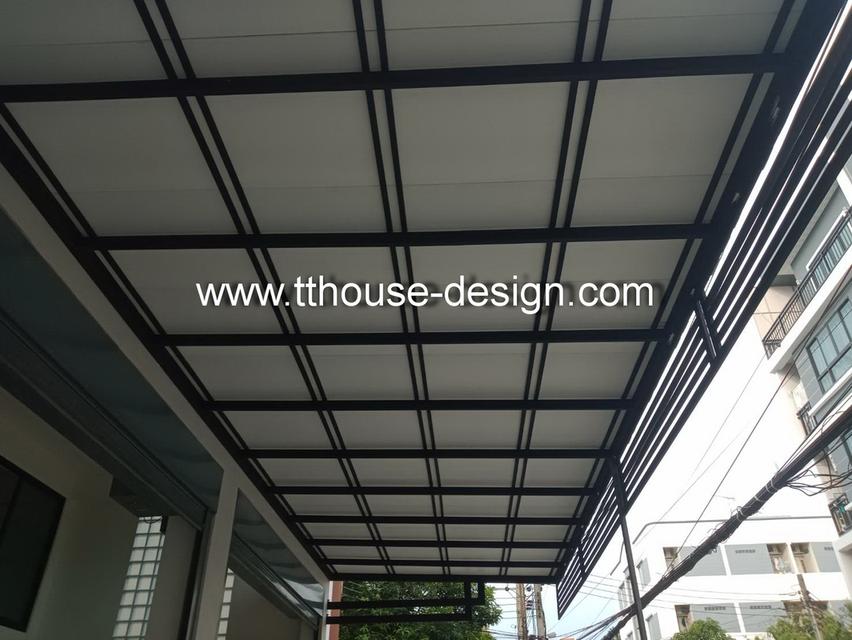 รับเหมา ต่อเติม โครงหลังคา กันสาด line : dddesign23 รูปที่ 18